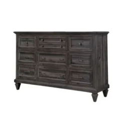 Magnussen B2590 Calistoga Black Finish Pine Drawer Dresser - Weathered Charcoal -Bed Frame Shop f3b7348f d0bd 4bb5 b990 181ff4e0e02c