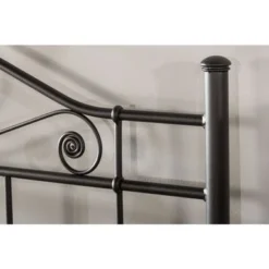 Copper Grove Doberan Black Metal Headboard With Rails - King -Bed Frame Shop f4a0986c d3cb 4d6b 9153 0c7525eb640a