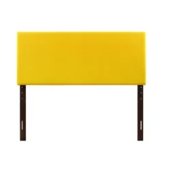 Faux Leather Adjustable Height Headboard - White - Full -Bed Frame Shop f5289291 f1d5 4737 9d78 b607a6fda912