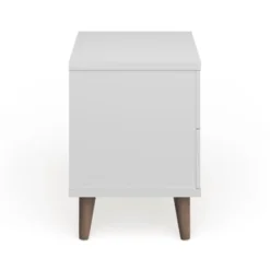 DH BASIC Scandinavian White 2-drawer Nightstand By Denhour - White - 2-drawer -Bed Frame Shop f54fefbb df72 47d5 a94c e546b290e257
