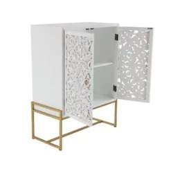 White Or Grey Wood Pine Boho Eclectic Traditional 2 Door Storage Cabinet - Grey -Bed Frame Shop f5c210a2 4de8 478b b8e7 0ac6c70e9190