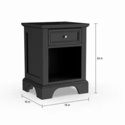 Copper Grove Oastler 3-piece Queen Bed, Nightstand, And Chest Set - Black - Queen - 3 Piece -Bed Frame Shop f65336cf 770f 4c47 96a1 caadb809b6c0