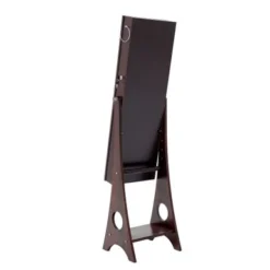 Nestfair Fashion Simple Jewelry Storage Mirror Cabinet With LED Lights - White -Bed Frame Shop f67ed231 a554 40b9 a7ac 5f408e6901b1