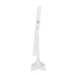 Baxton Studio Madigan Modern & Contemporary Wood Jewelry Armoire With Mirror - Black -Bed Frame Shop f7975eba 8914 4d48 87cc a0018cf6998c