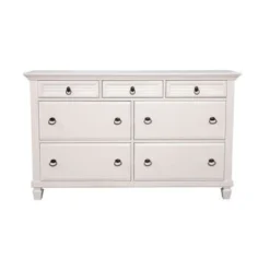 Alpine Furniture Winchester 7 Drawer Wood Dresser In White - White - 7-drawer -Bed Frame Shop f806d3ba 4aa1 425d bf03 b96a668947fa