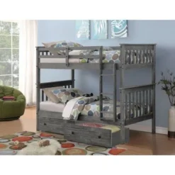 Dual Underbed Drawers - Dark Grey - Twin -Bed Frame Shop f865f422 011d 4158 b9fc 7b8f539a13e4