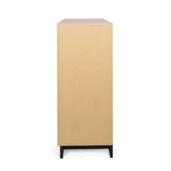 Beeson 4 Piece Bedroom Set By Christopher Knight Home - Maple/Black -Bed Frame Shop f8850654 6353 4f2f 93f9 07379f2fff0c