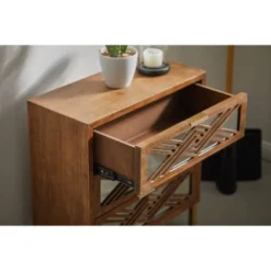 COZAYH 3-Drawer Mirror Fronts Accent Dresser - 3-drawer -Bed Frame Shop f9a49257 04f3 4d12 aeb1 1eca0a83ffc9