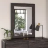 Atria Bedroom Mirror By Bush Furniture - Charcoal Gray