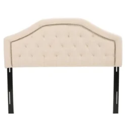 Killian Full/Queen Upholstered Headboard By Christopher Knight Home - Light Purple -Bed Frame Shop fa1b6fb1 1b8b 4adb b707 383231af2986