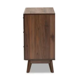 Baxton Studio Hartman Mid-Century Modern Walnut Finished Wood 3-Drawer Storage Chest - Walnut Brown -Bed Frame Shop fc3b1af0 3bd7 42d6 bcf1 5d9f186d99c9