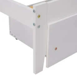 Nestfair Queen Size Platform Bed With Drawers - Grey -Bed Frame Shop fd63ccf4 65bc 41cb 96fe a7c6a2b1ad3c