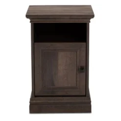 Baxton Studio Nolan Traditional Transitional Hazel Walnut Finished Wood Nightstand -Bed Frame Shop fde823f9 d227 45db ae85 1a59c89ba7ea