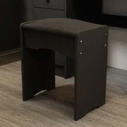 Makeup Vanity Dressing Tabel Set With Touch Screen Mirror & Stool - White -Bed Frame Shop ffe4701e 27fa 48c6 a12b 100f68b166e3